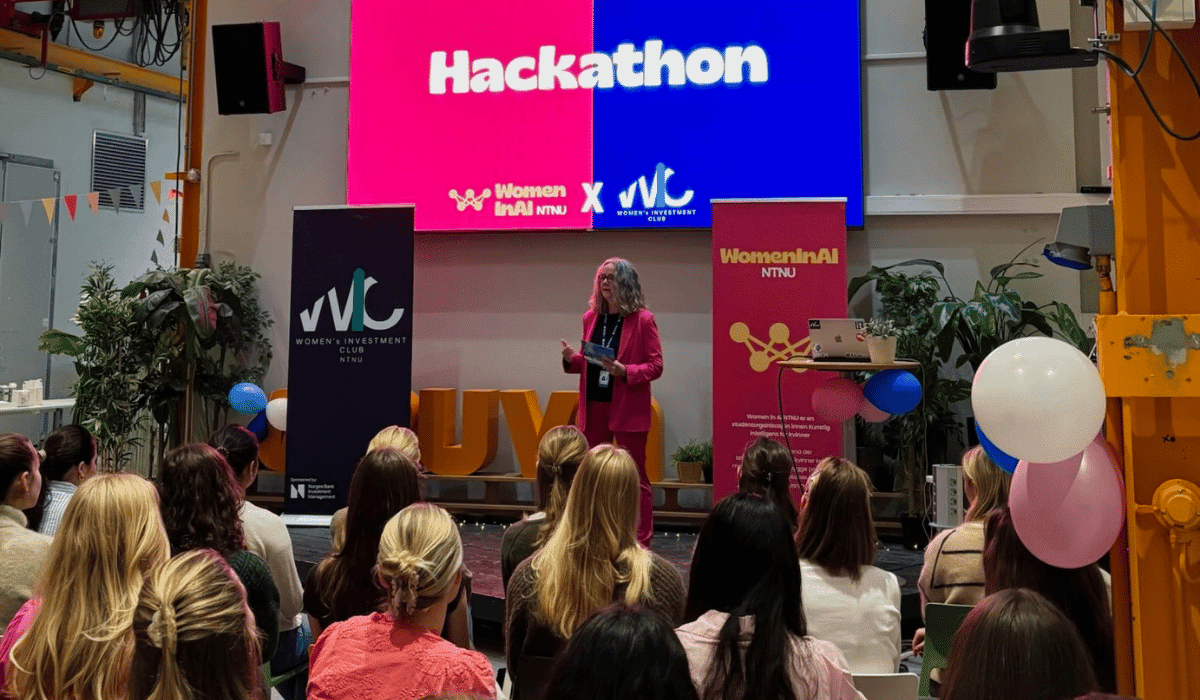ABGSC Women in Finance Foundation supports a hackathon at NTNU hosted by the Women’s Investment Club and Women in AI